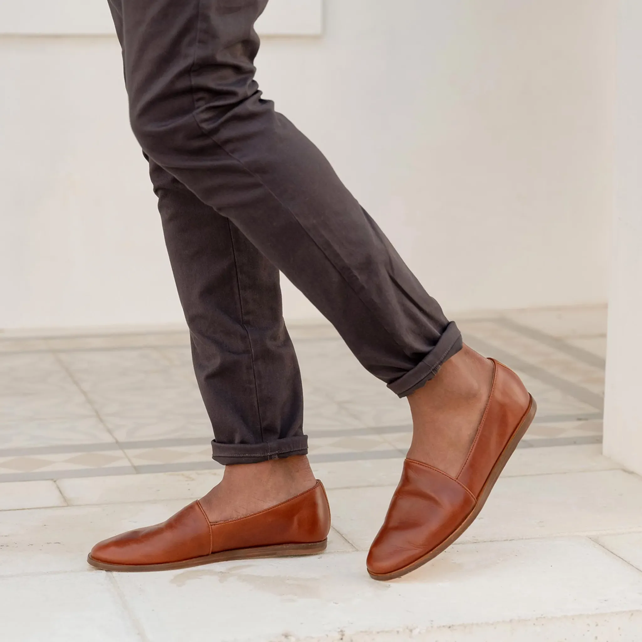 Nisolo Oxfords & Loafers-Alejandro Slip On Brandy
