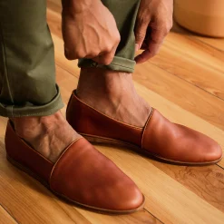 Nisolo Sandals & Slip Ons-Alejandro Slip On Brandy