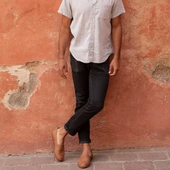 Nisolo Oxfords & Loafers-Alejandro Woven Slip On Woven Brown