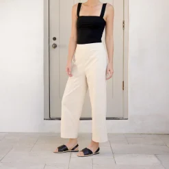 Nisolo Flats & Slip Ons-All-Day Cross Strap Sandal Black