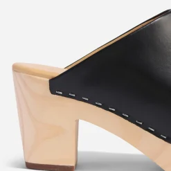 Nisolo Heels-All-Day Heeled Clog Black