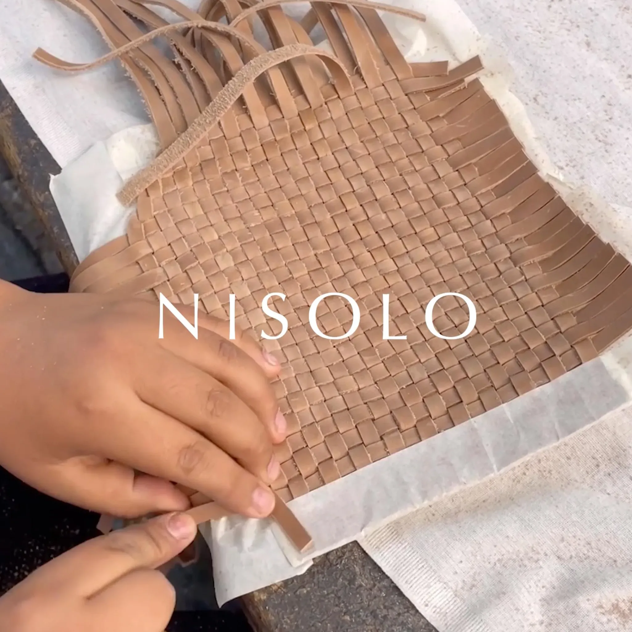 Nisolo Mules-All-Day Woven Heeled Mule Black