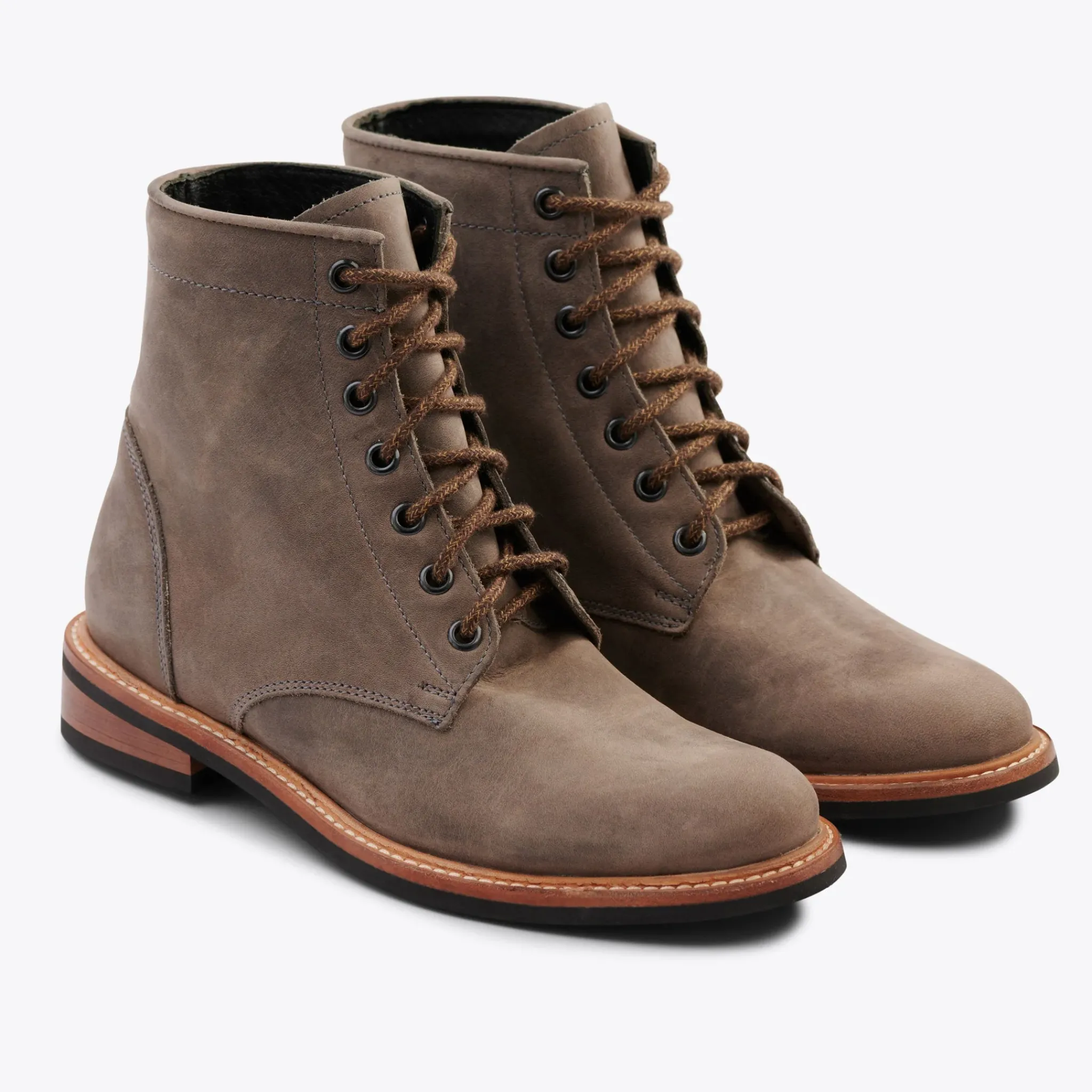 Nisolo Boots-All-Weather Amalia Boot Grey