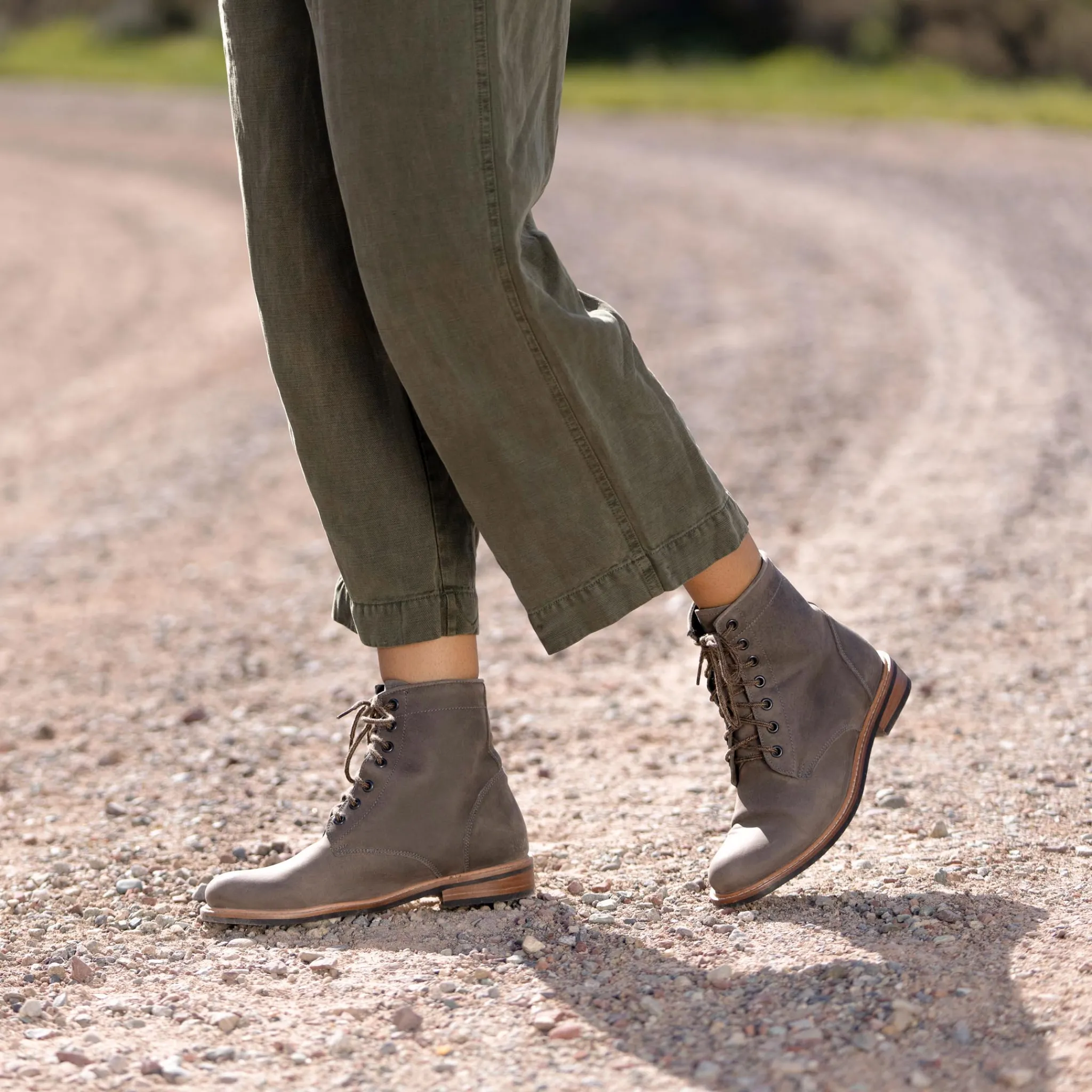 Nisolo Boots-All-Weather Amalia Boot Grey