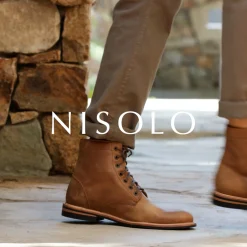 Nisolo Boots-All-Weather Andres Boot Waxed Brown