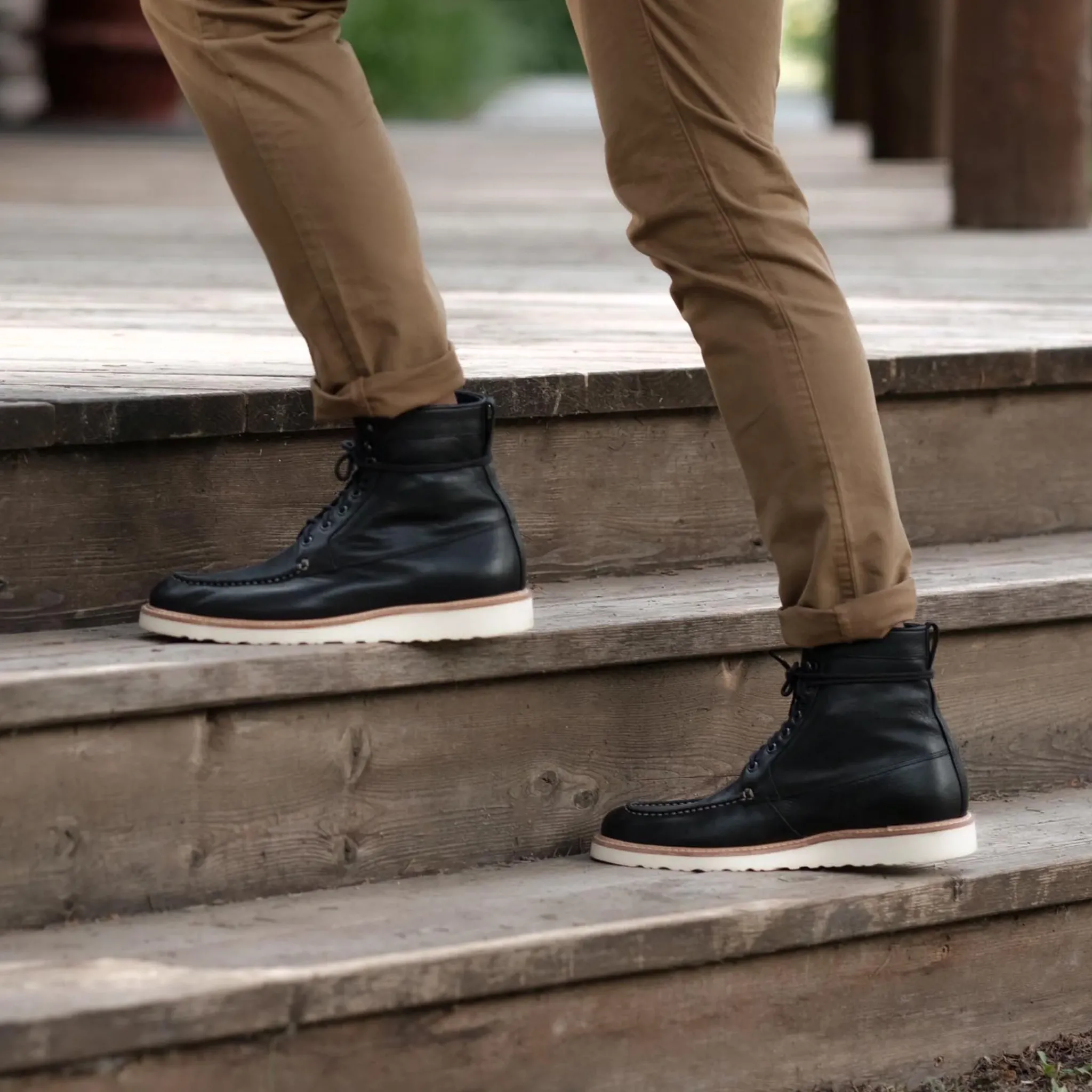 Nisolo Boots-All-Weather Mateo Boot Black