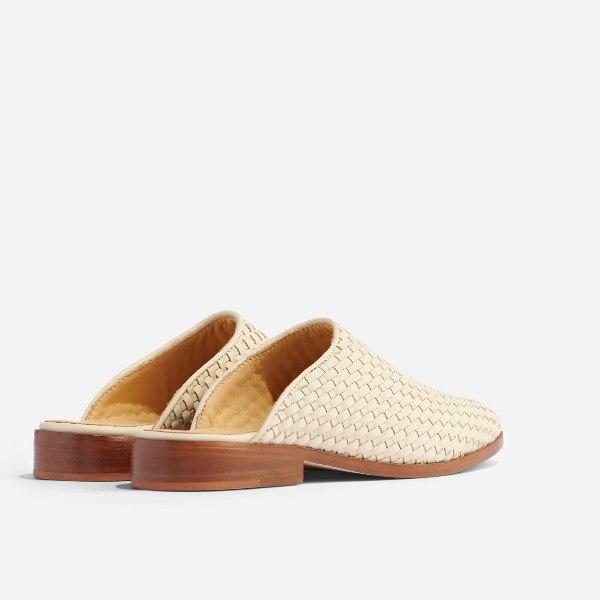Nisolo Mules-Ama Woven Mule Woven Bone