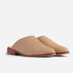 Nisolo Mules-Ama Woven Mule Woven Almond