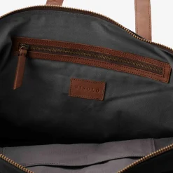 Nisolo Bags & Wallets-Canvas Weekender Black
