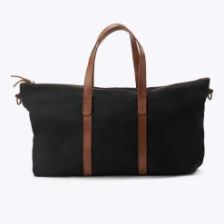 Nisolo Bags & Wallets-Canvas Weekender Black