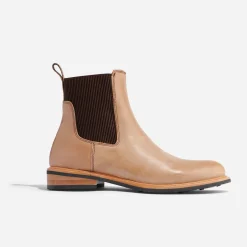 Nisolo Boots-Carmen Chelsea Boot Almond