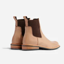 Nisolo Boots-Carmen Chelsea Boot Almond
