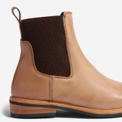 Nisolo Boots-Carmen Chelsea Boot Almond