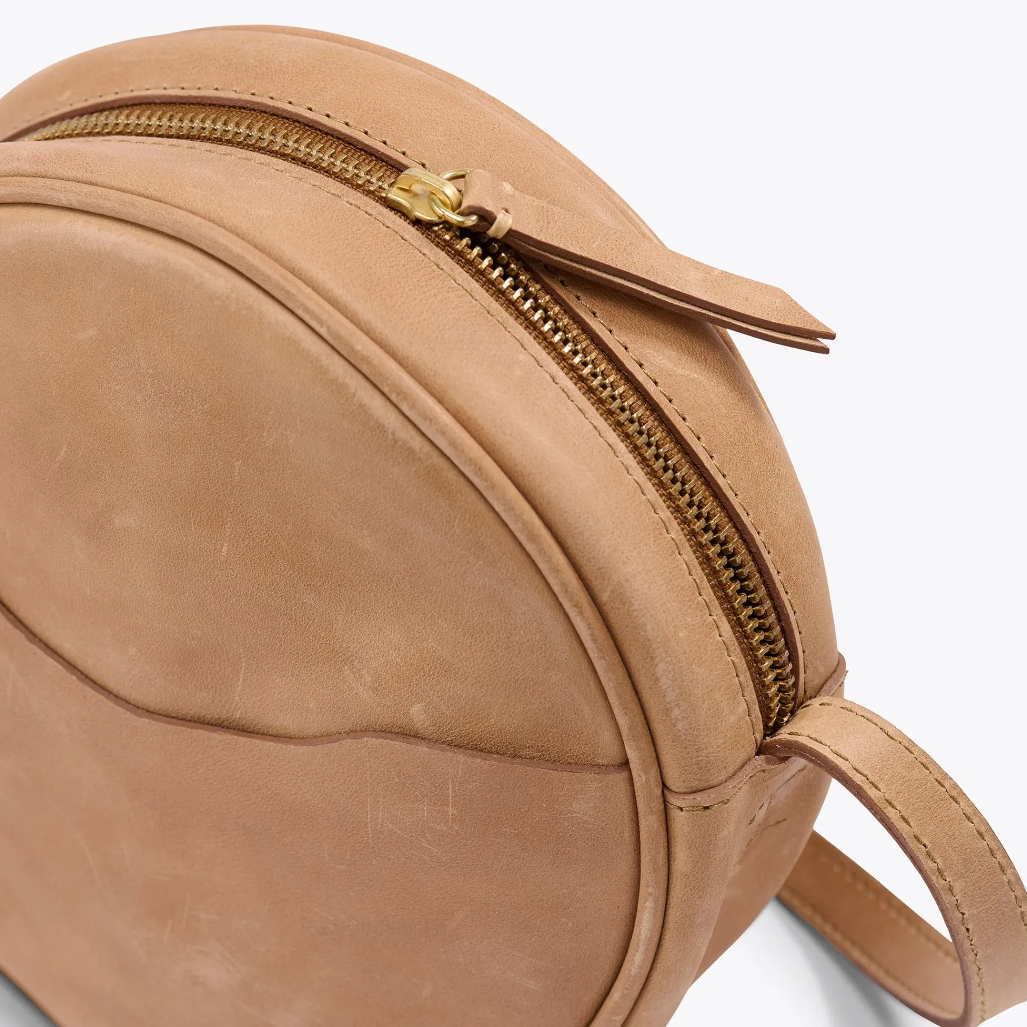 Nisolo Bags & Wallets-Carry-All Circle Crossbody Almond