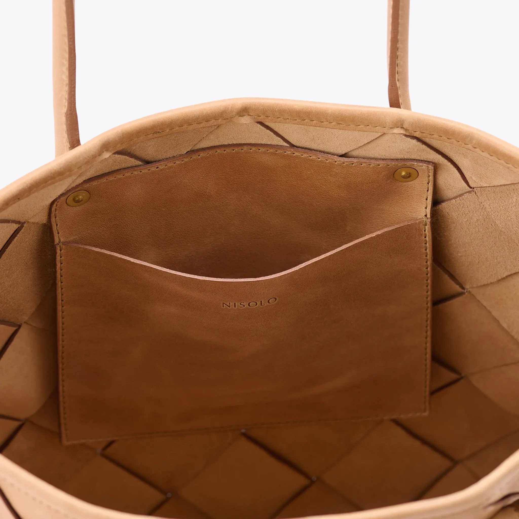 Nisolo Bags & Wallets-Carry-All Handwoven Tote Almond