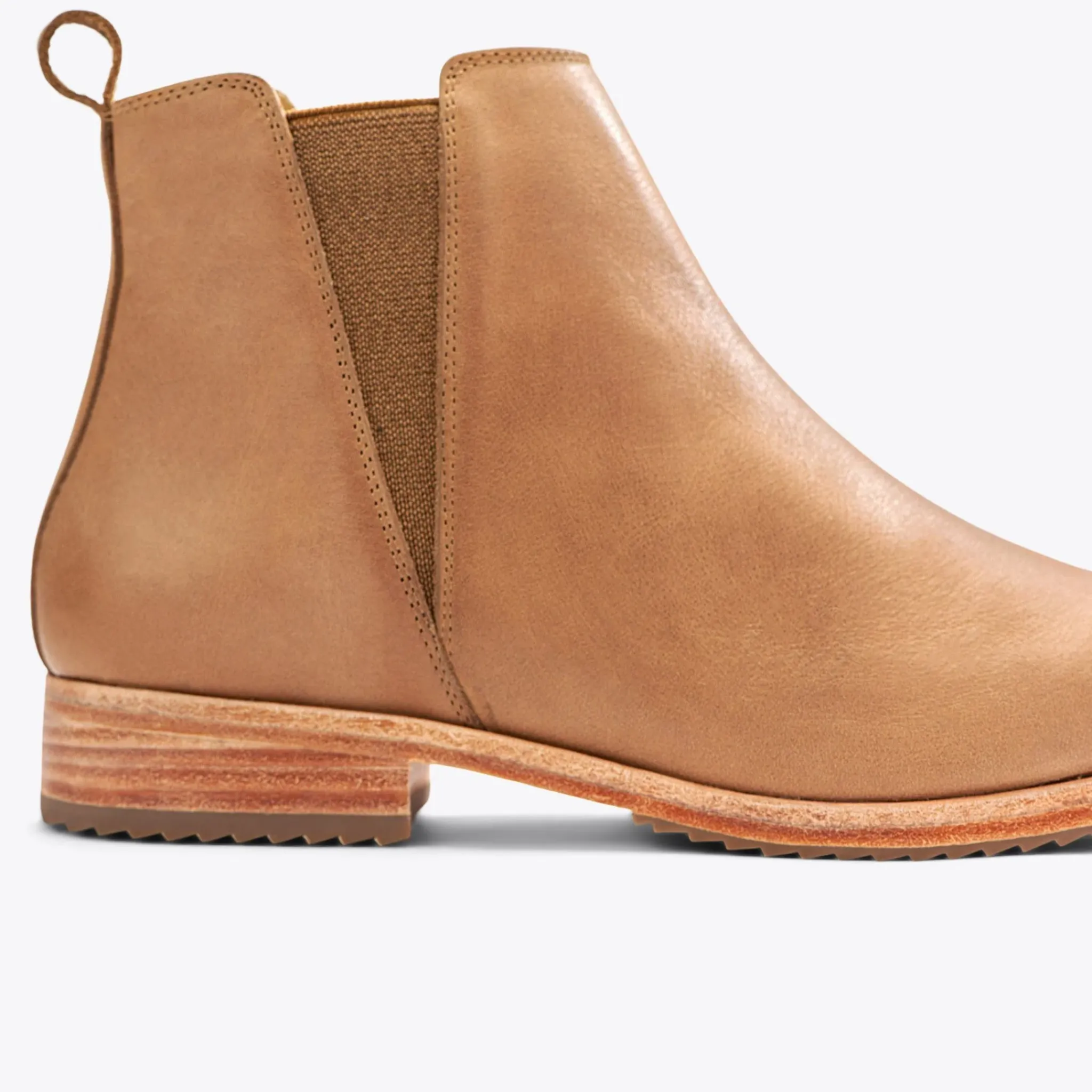 Nisolo Boots-Classic Chelsea Boot Almond