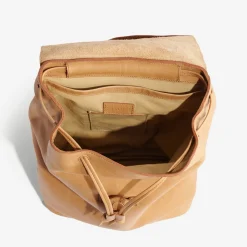 Nisolo Bags & Wallets-Daniela Drawstring Backpack Almond
