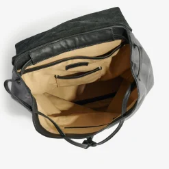 Nisolo Bags & Wallets-Daniela Drawstring Backpack Black