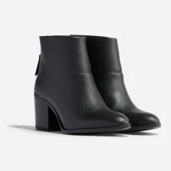 Nisolo Heels-Dari Commuter Boot Black/Black