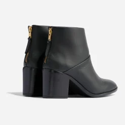 Nisolo Heels-Dari Commuter Boot Black/Black