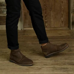 Nisolo Boots-Daytripper Chukka Boot Waxed Brown