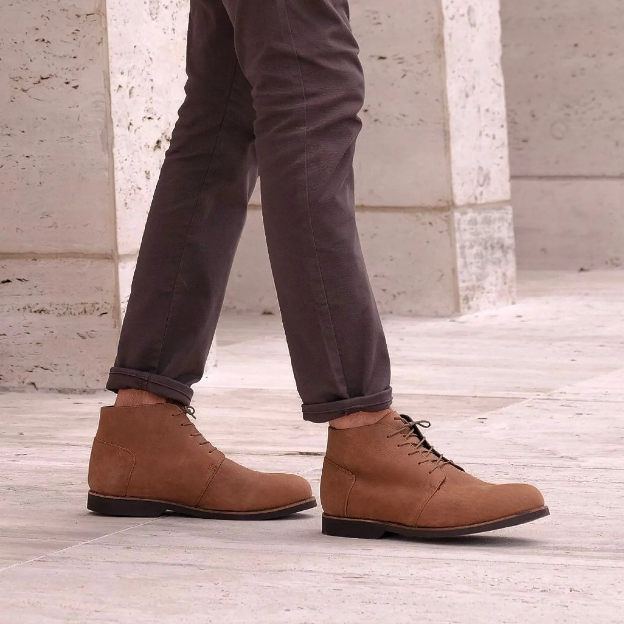 Nisolo Boots-Daytripper Chukka Boot Tobacco