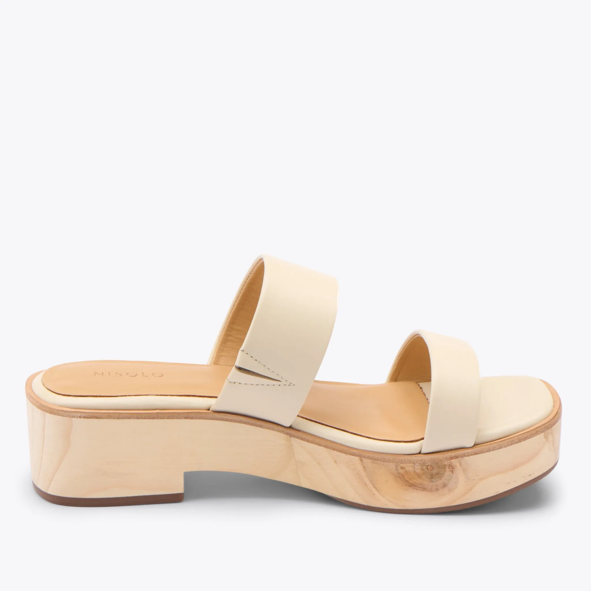 Nisolo Heels-Ellie All-Day Clog Bone