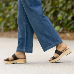 Nisolo Heels-Ellie All-Day Clog Black