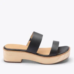 Nisolo Heels-Ellie All-Day Clog Black