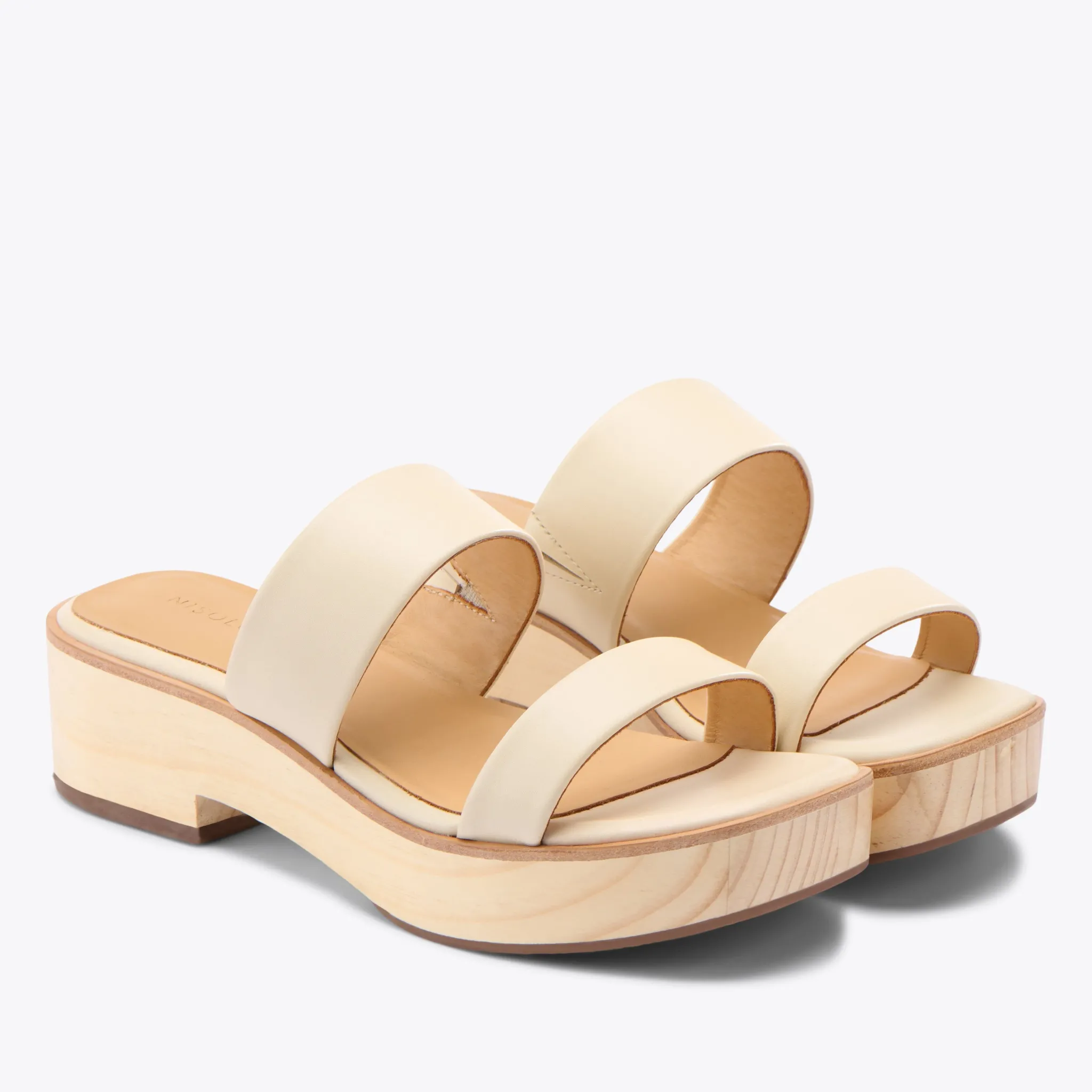 Nisolo Sandals-Ellie All-Day Clog Bone