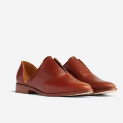 Nisolo Oxfords & Loafers-Emma D'Orsay Oxford Brandy