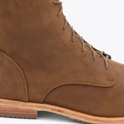 Nisolo Boots-Everyday Lace-Up Boot Tobacco