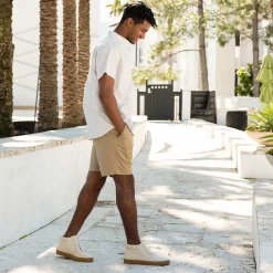 Nisolo Sneakers-Everyday Mid Top Sneaker Bone/Gum