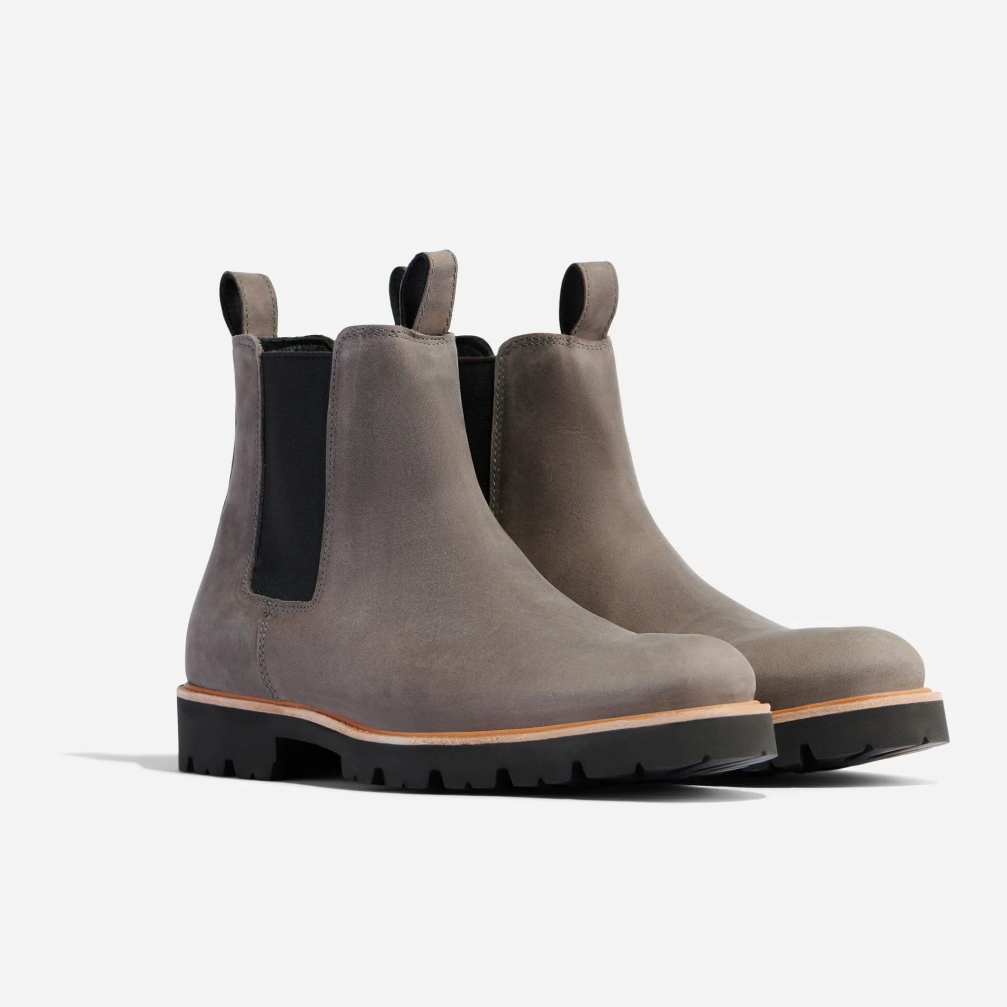 Nisolo Boots-Go-To Chelsea Boot Grey