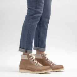 Nisolo Boots-Go-To City Hiker Boot Almond