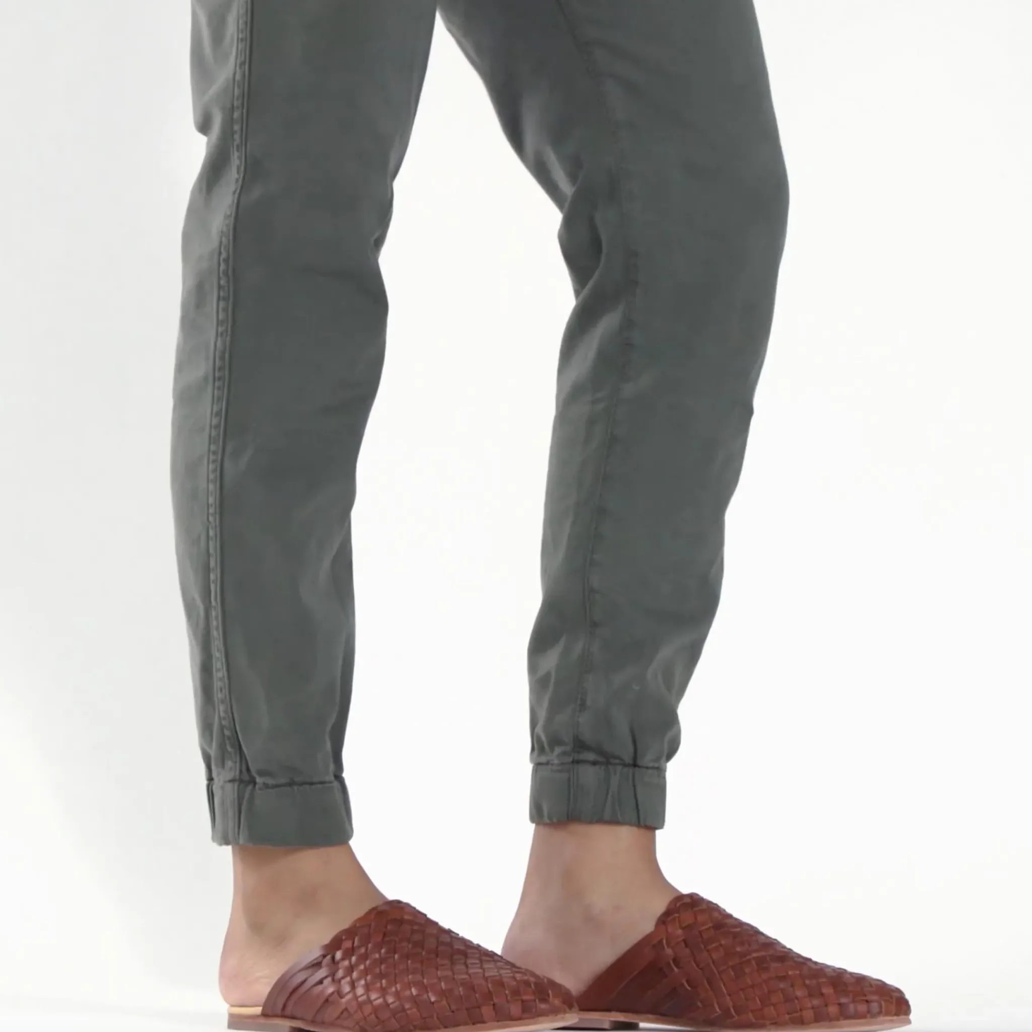 Nisolo Mules-Go-To Woven Slip On Brandy