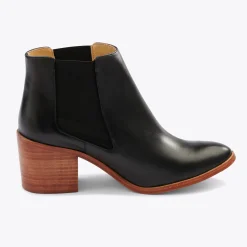 Nisolo Heels-Heeled Chelsea Boot Black