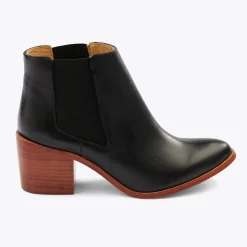 Nisolo Heels-Heeled Chelsea Boot Black