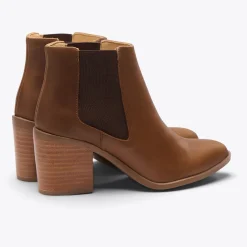 Nisolo Boots-Heeled Chelsea Commuter Boot Brown