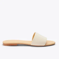 Nisolo Sandals-Isla Slide Bone