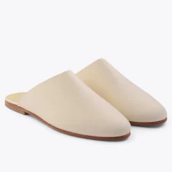 Nisolo Flats & Slip Ons-Lima Slip On Bone
