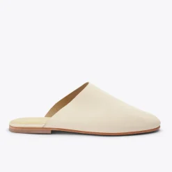 Nisolo Mules-Lima Slip On Bone
