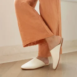 Nisolo Mules-Lima Slip On Bone