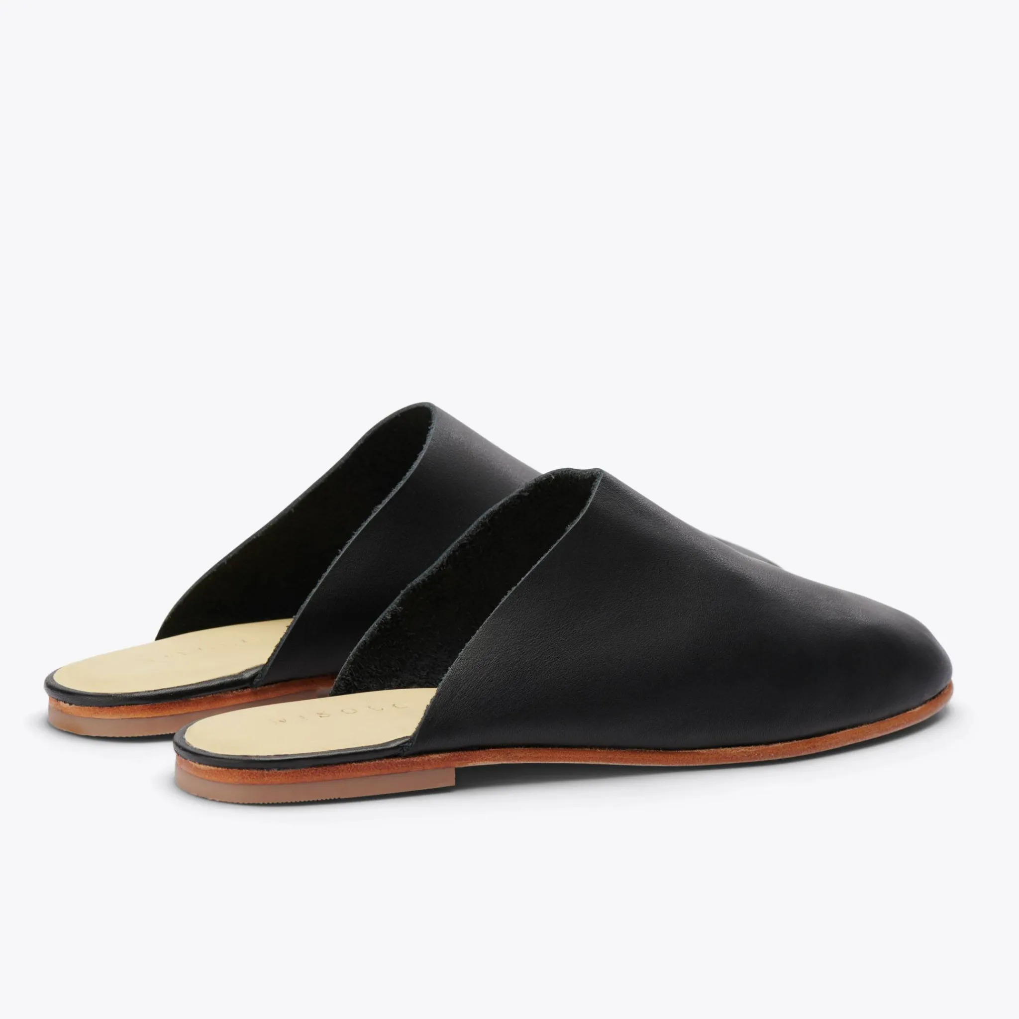 Nisolo Mules-Lima Slip On Black