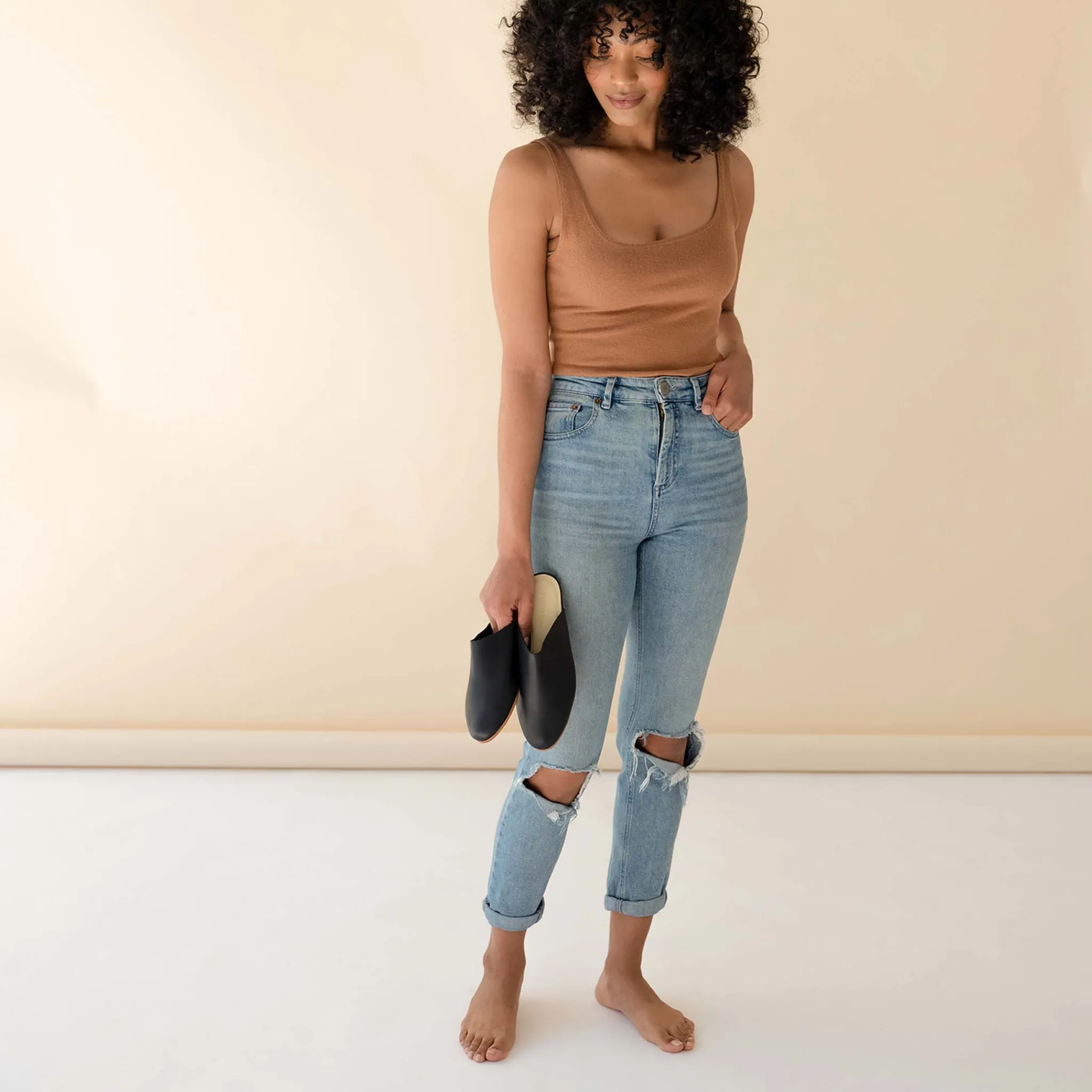 Nisolo Mules-Lima Slip On Black