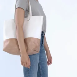 Nisolo Bags & Wallets-Lori Tote Bone/Almond