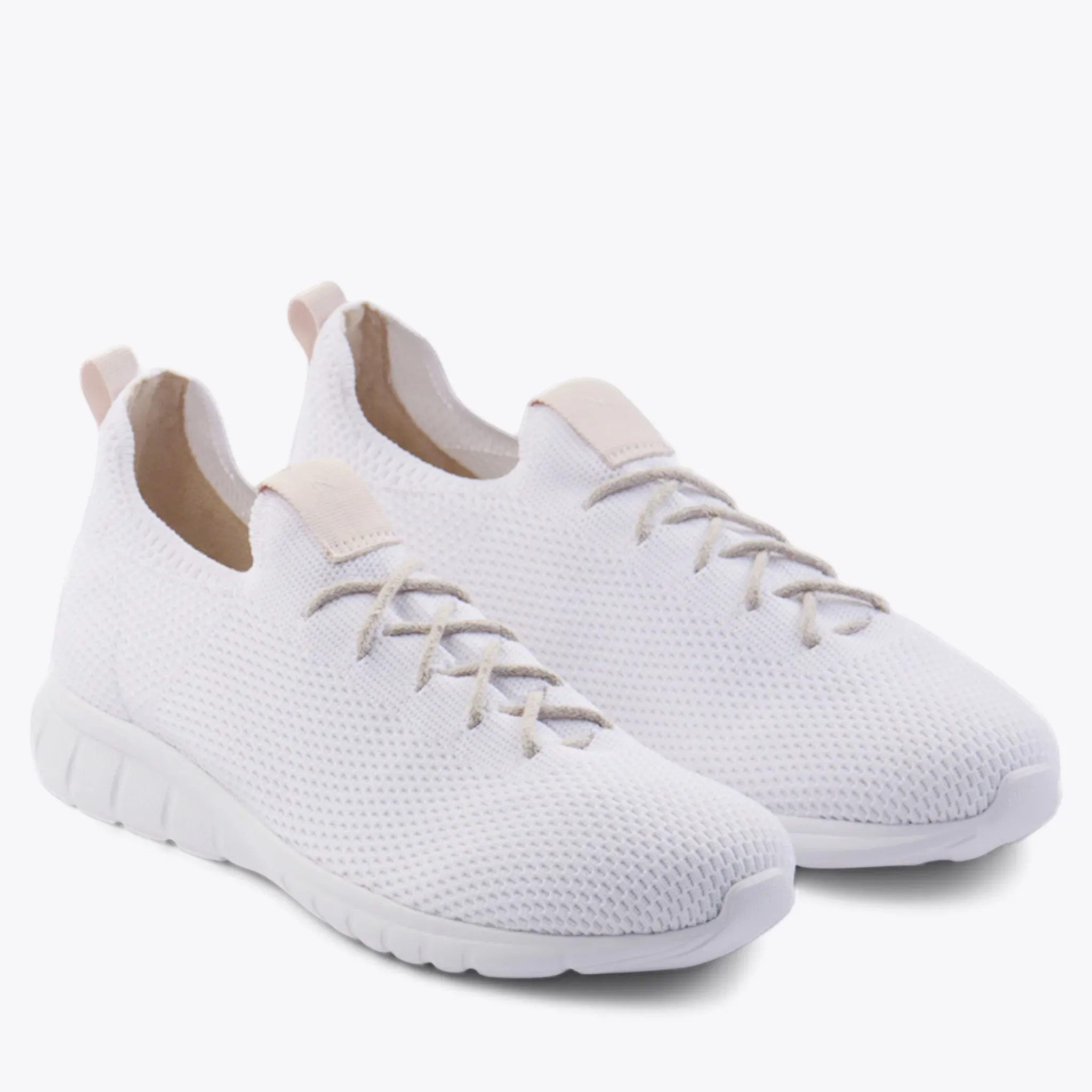 Nisolo Sneakers-Men's All-Day Eco-Knit Sneaker White
