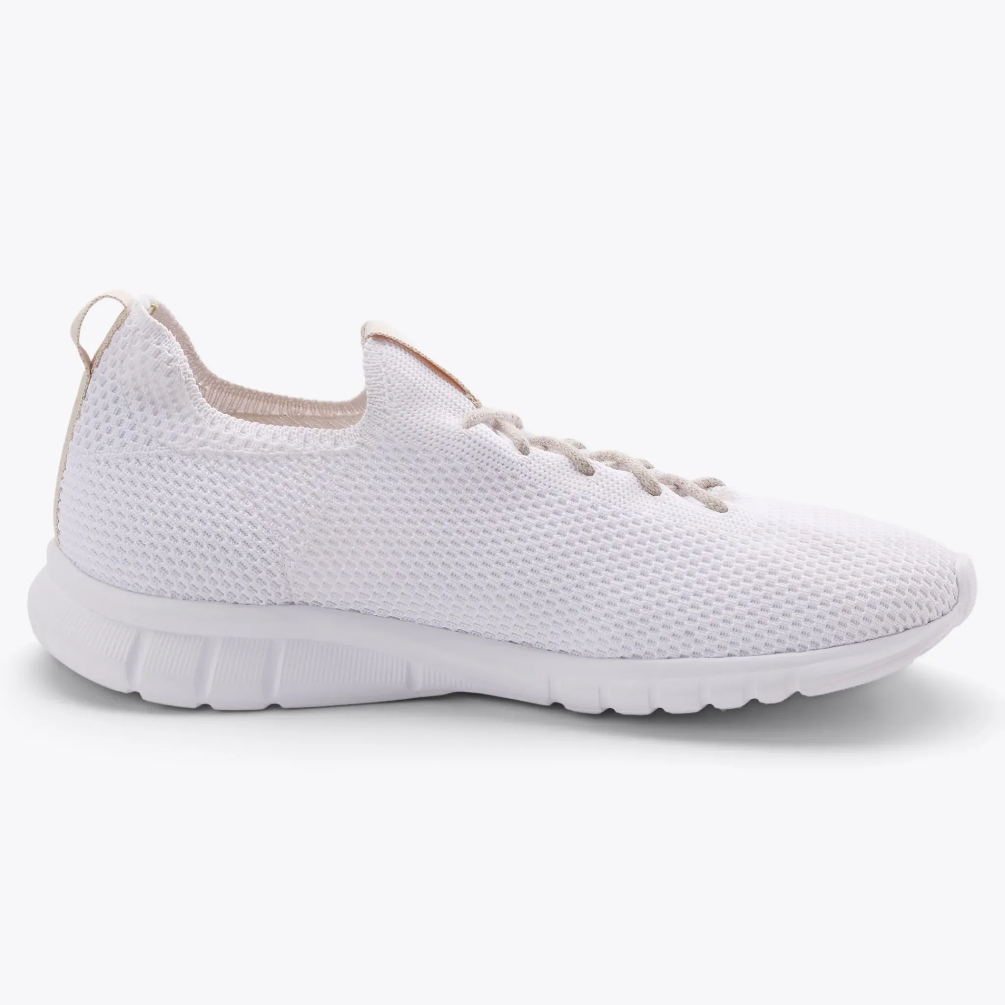 Nisolo Sneakers-Men's All-Day Eco-Knit Sneaker White