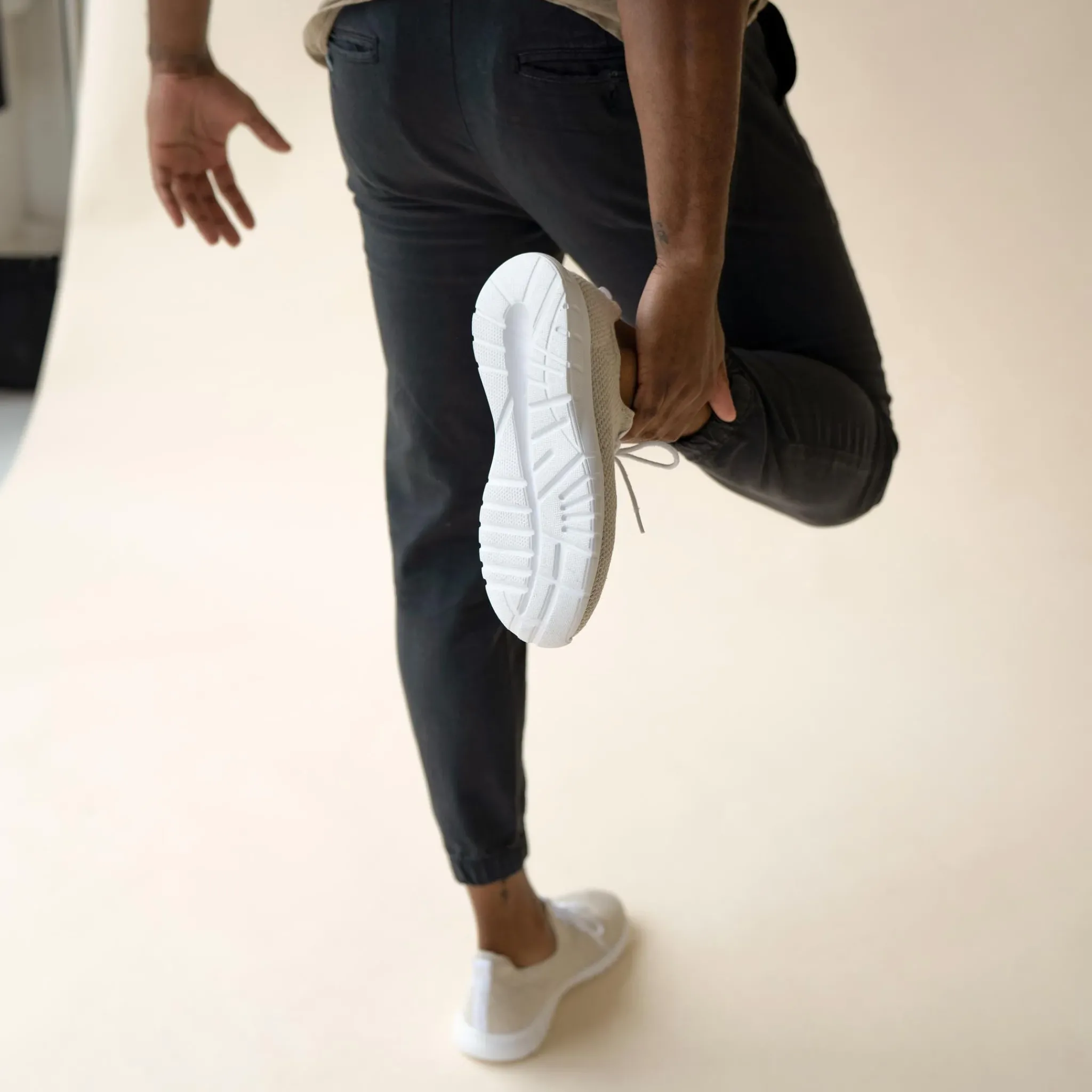 Nisolo Sneakers-Men's All-Day Eco-Knit Sneaker Linen