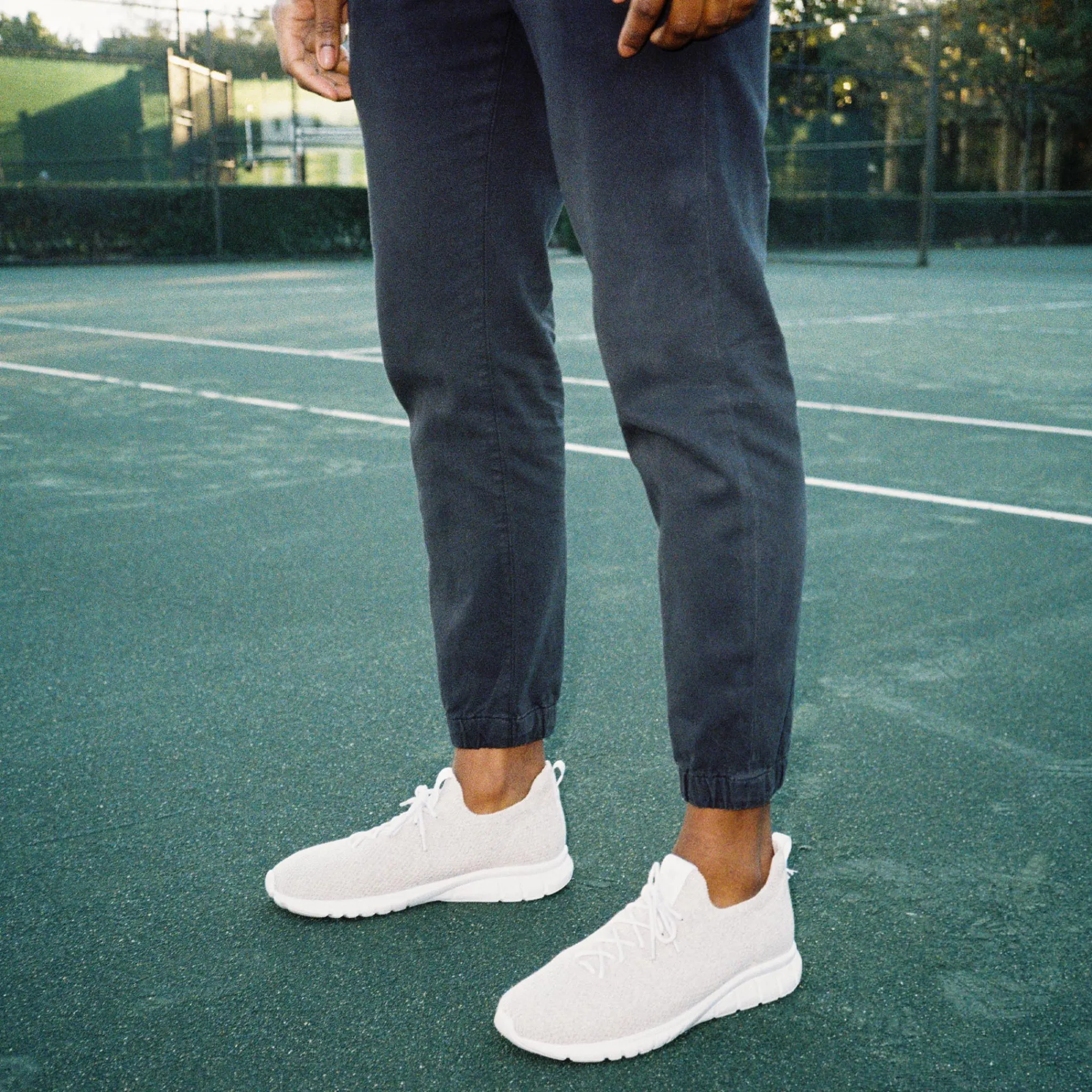 Nisolo Sneakers-Men's All-Day Eco-Knit Sneaker Linen